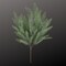 21" Iced Glitter Cedar Bush – 5-Stem Faux Greenery for Holiday Decor-84351